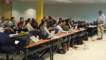 Nick Wooler presenting at Sun Directory Masters 2009 in NJ