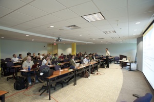 Lee Trujillo talking DirTracer at the Directory Master event in Somerset NJ