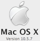MacOSX 10.5.7