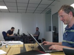 In the Grenoble office