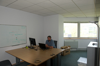 Inside office