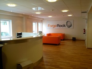 Entrance of ForgeRock Oslo office