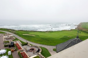 View of the ocean from Half Moon Bay